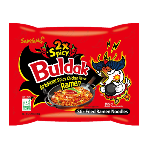 samyang buldak 2x spicy noodles