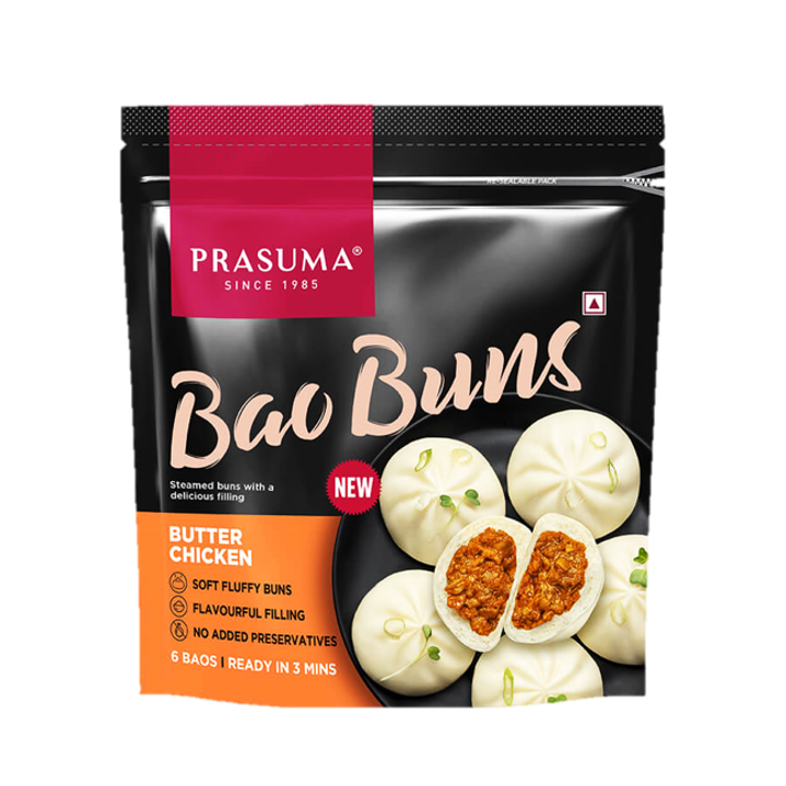 Prasuma butter chicken Bao Buns