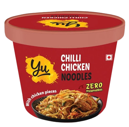 Yu foodlabs chilli chicken noodles