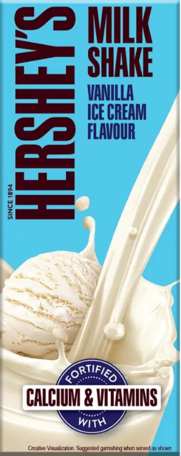 hersheys vanilla milkshake
