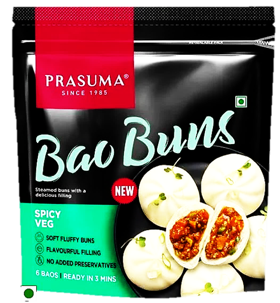 Prasuma spicy veg Bao Buns